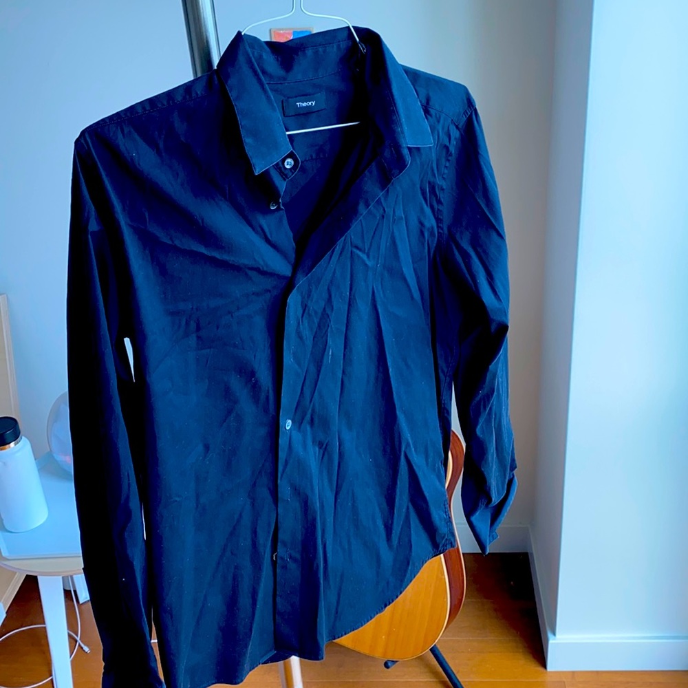 Theory Dress Shirt Black